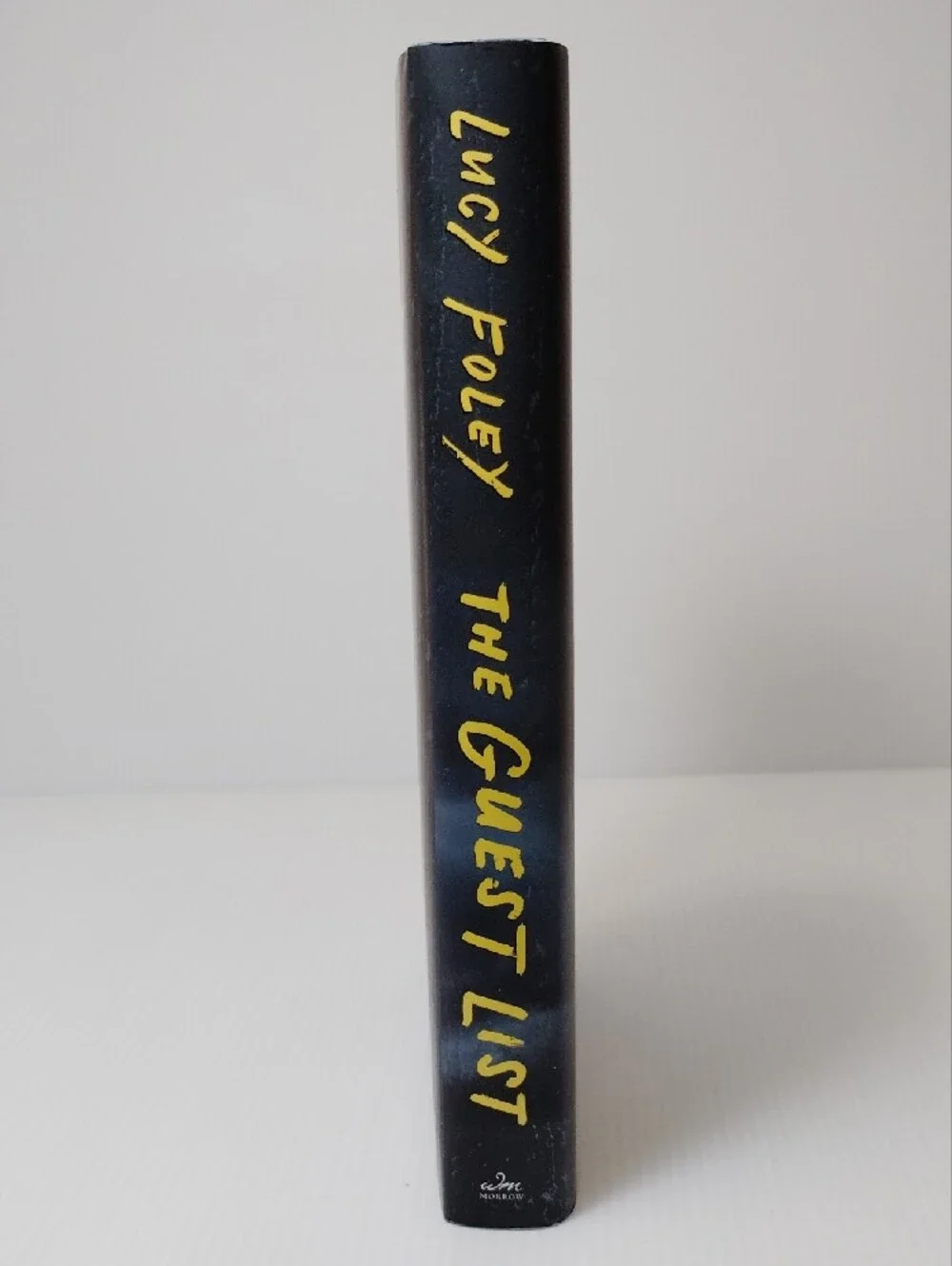 Barnes & Noble Black and Yellow 'The Guest List' Coffee Table Book